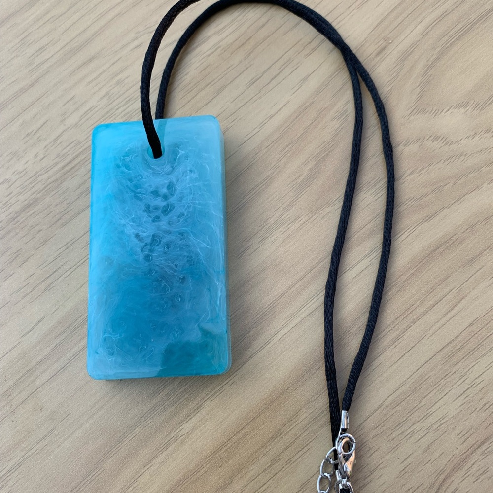 Beautiful resin necklace